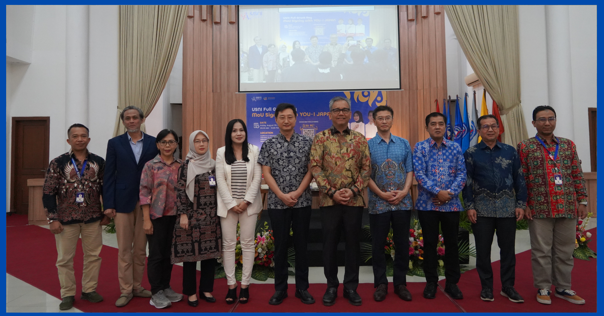 USNI Gelar Full Grant Day dan MoU Signing Ceremony dengan Mitra Internasional